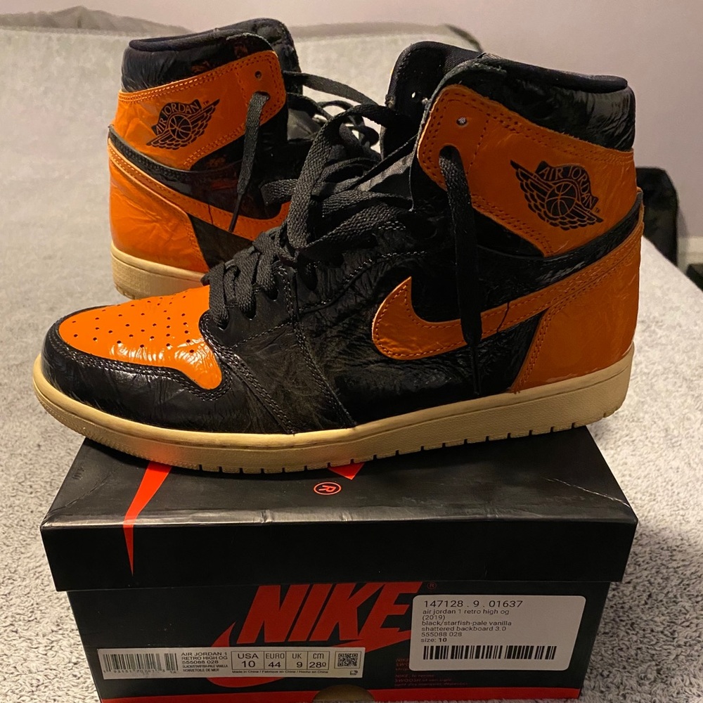 Air Jordan retro 1 OG shattered backboard 3.0
